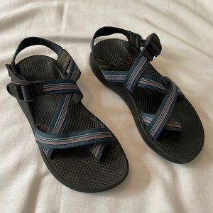 Chaco Z2 Women’s 8 Blue Strap Sandals Vibram Sole Water
